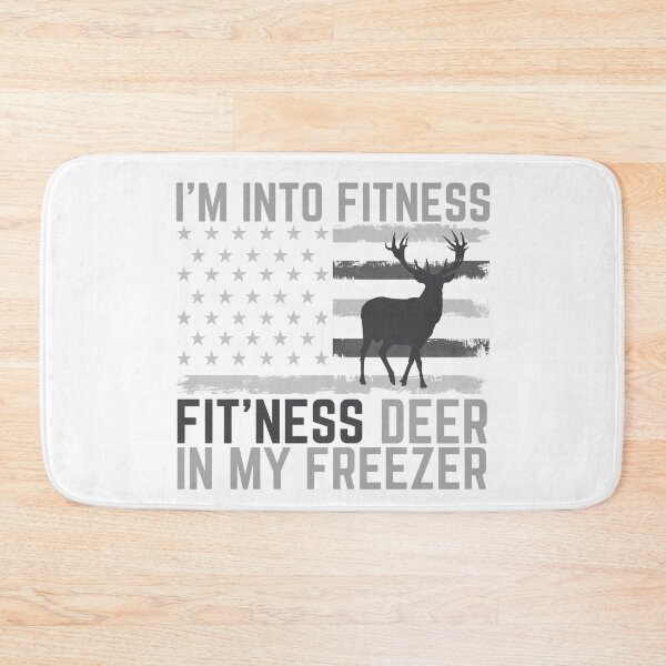 Item preview, Funny I'm Into Fitness Fit'Ness Deer In My Freezer Deer Sticker designed and sold by HTDesign69.