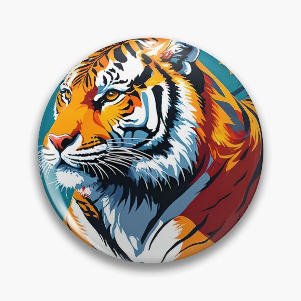 Item preview, JUNGLE TIGER VISITS NYC NEW YEARS CELEBRATION designed and sold by PIGCASSOSAIART.