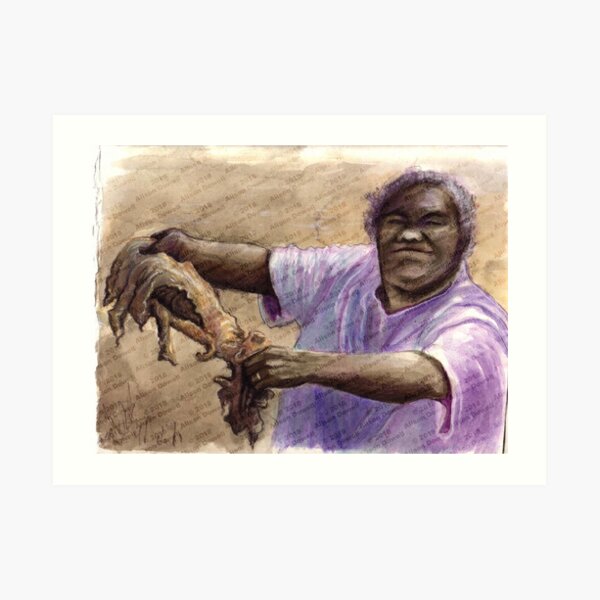 Dinner Art Print