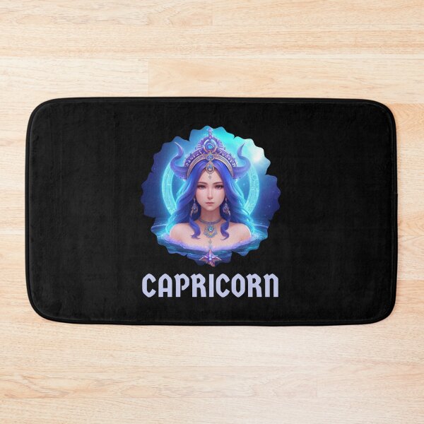 Aperçu de l'œuvre Déesse Anime du zodiaque Capricorne créée et vendue par Hellofriendco.