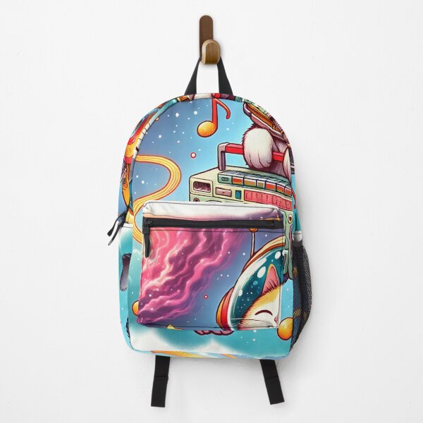 Item preview, Cosmic Beats Cat Astronaut designed and sold by inkArtistryfine.