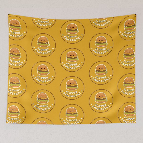 Item preview, Burger - Flippin' Fantastic! designed and sold by Elizebeth Nacion.
