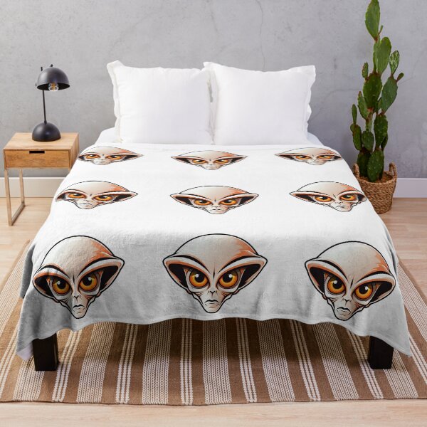 Item preview, Cartoon Alien Logo, Sticker, Wall arts, Art Prints and More designed and sold by Kevin Lou.