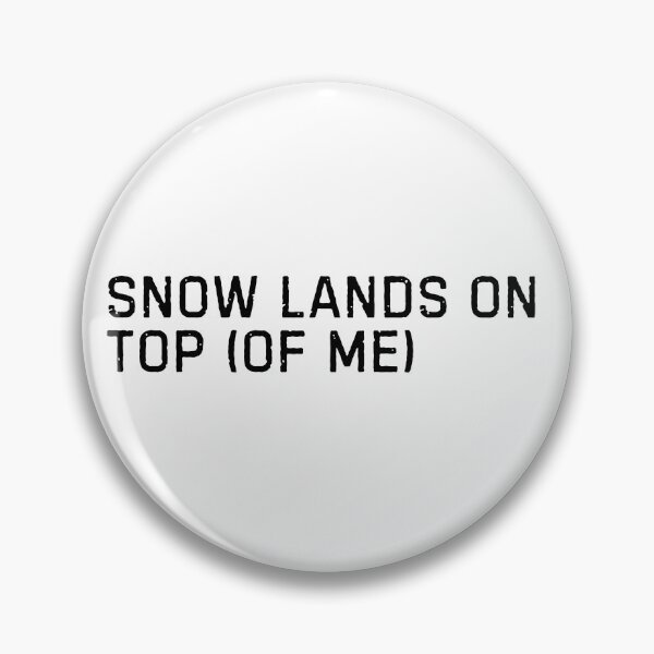 Item preview, Snow Lands on Top designed and sold by MaximustheChiDesign.