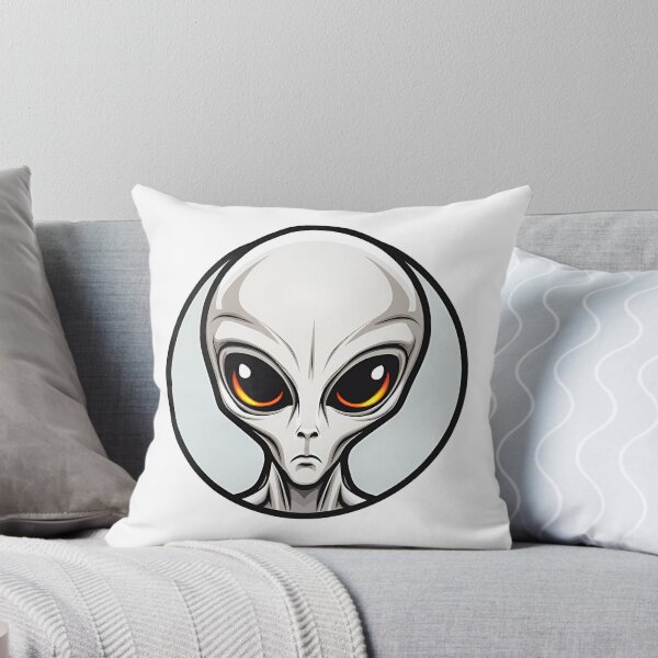 Artikelvorschau, Cartoon-Alien-Logo, Aufkleber, Wandkunst, Kunstdrucke und mehr entworfen und verkauft von Kevin Lou.