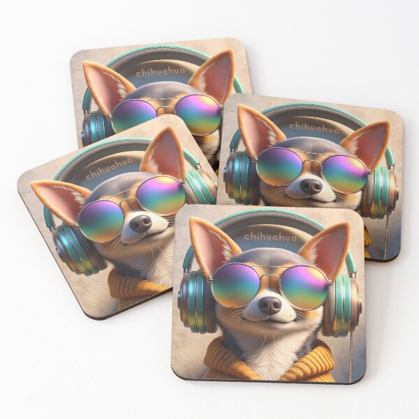 Item preview, Chill Vibes Canine DJ designed and sold by inkArtistryfine.