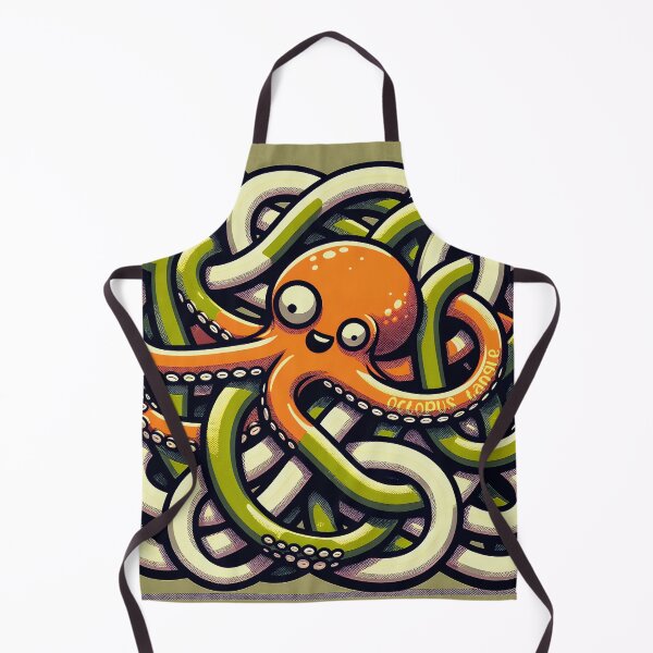 Item preview, Tangled Tentacles: Octopus Escapade designed and sold by inkArtistryfine.