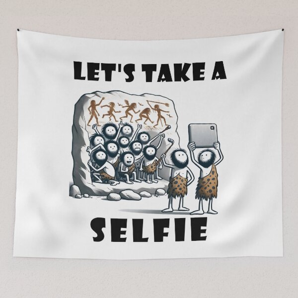 Item preview, Let's Take A Selfie designed and sold by YokujinDesign.