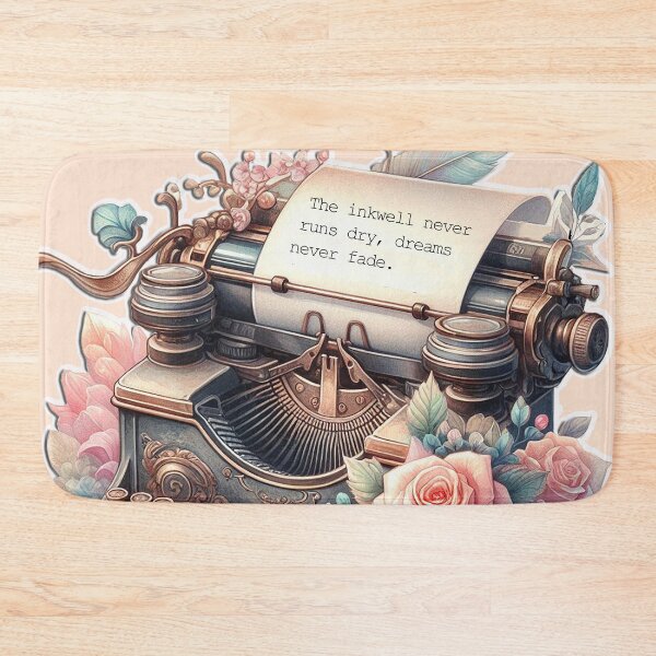 Item preview, Vintage Typewriter With Quote, Shabby Chic  designed and sold by Witsprings.