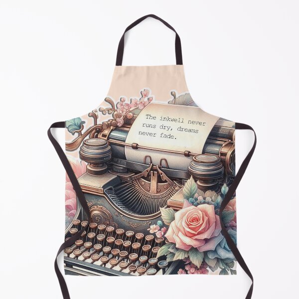Item preview, Vintage Typewriter With Quote, Shabby Chic designed and sold by Witsprings.