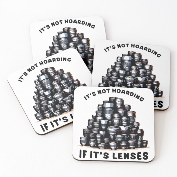 Item preview, It's Not Hoarding If It's Lenses - Shutter Statements Collection designed and sold by OptimaArt.