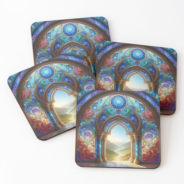Item preview, An amazing arched stained glass window. designed and sold by LindaV44.