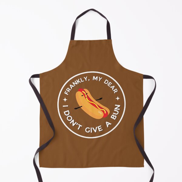 Item preview, Hotdog Bun - Frankly, My Dear, I Don't Give a Bun designed and sold by Elizebeth Nacion.