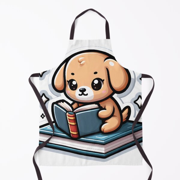 Item preview, A dog reading a book  designed and sold by Zatch-Bell.
