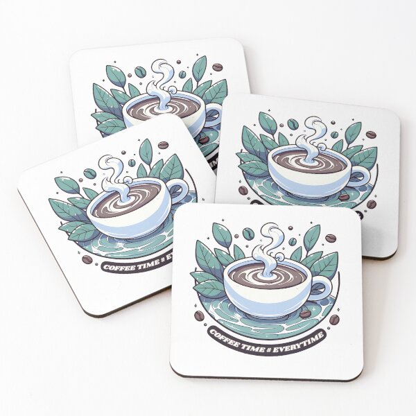 Item preview, Coffee Time Everytime designed and sold by YokujinDesign.