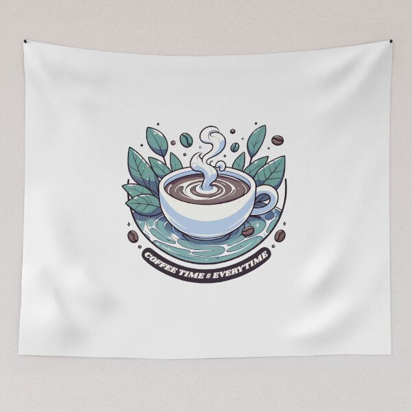 Item preview, Coffee Time Everytime designed and sold by YokujinDesign.