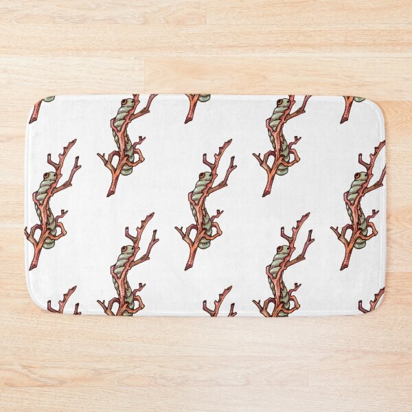 Item preview, the green caterpillar on the branch designed and sold by ETHER1997.