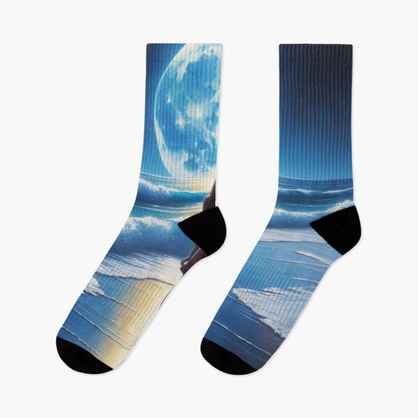 Item preview, Night beach walk. designed and sold by growing-mom.