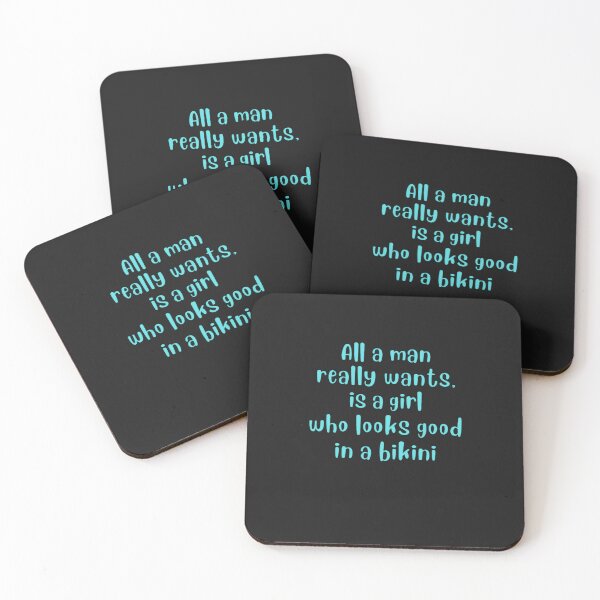 Item preview, Bikini girl quote designed and sold by JackFreestone.