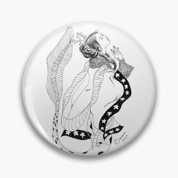 Item preview, mermaid with stars designed and sold by Carmencita079.