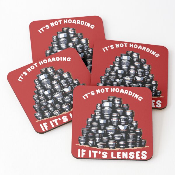 Item preview, It's Not Hoarding If It's Lenses - Shutter Statements Collection designed and sold by OptimaArt.