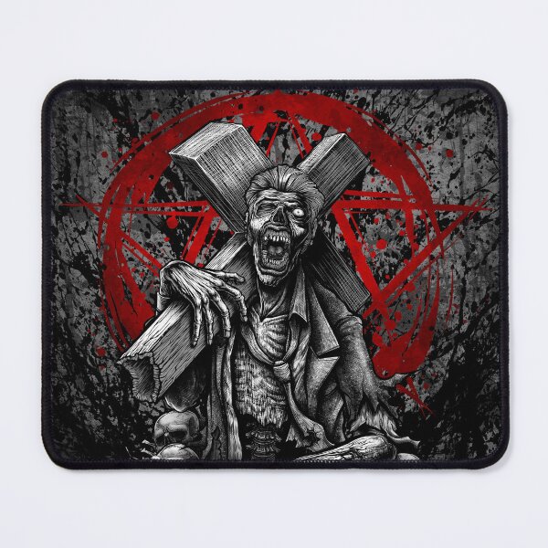 Item preview, Zombie carrying a cross designed and sold by Winya.