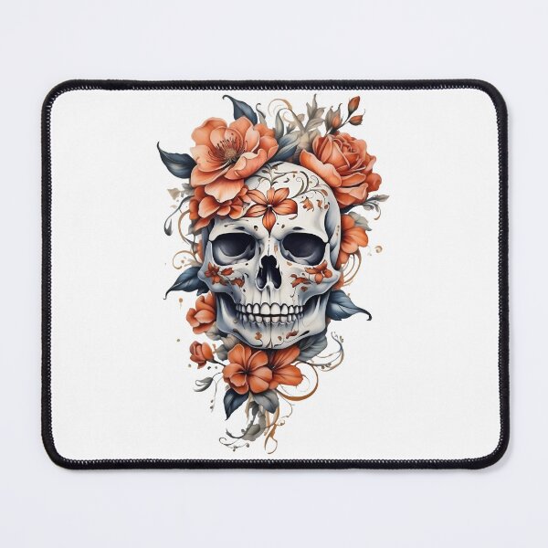 Item preview, Blossoming Bones - Floral Skull Delight designed and sold by T3goods.