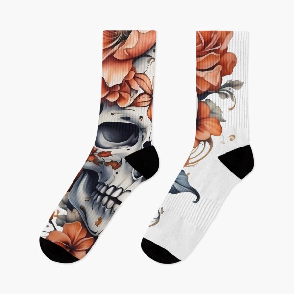 Item preview, Blossoming Bones - Floral Skull Delight designed and sold by T3goods.