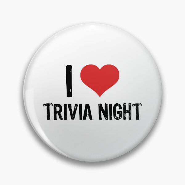 Item preview, I Love Trivia Night designed and sold by The "I Love Everything" Shop.