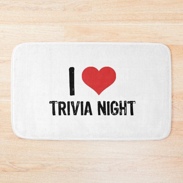 Item preview, I Love Trivia Night designed and sold by The "I Love Everything" Shop.