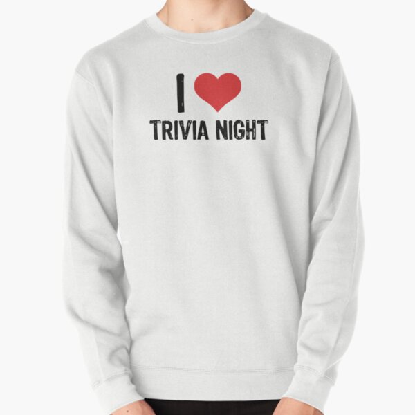 Item preview, I Love Trivia Night designed and sold by The "I Love Everything" Shop.