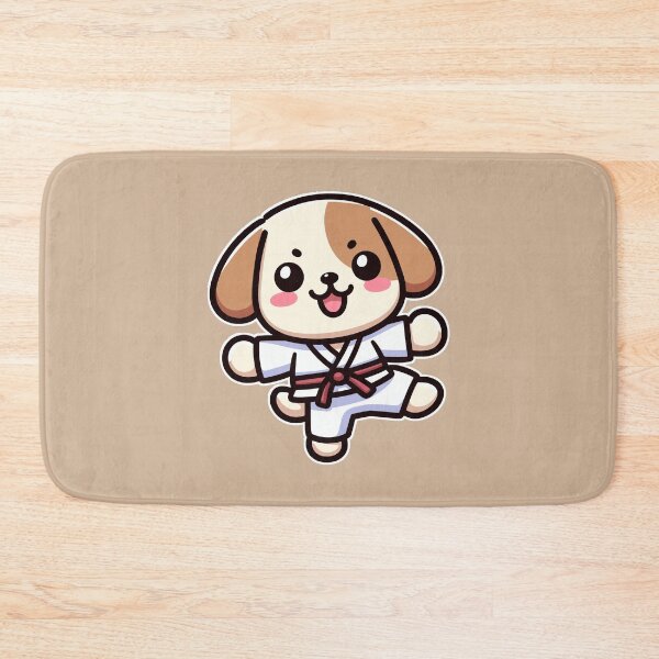 Item preview, Kawaii Cute Karate Dog 2 | Pets and Animals for Men and Women t-shirt designed and sold by panchiTWO.