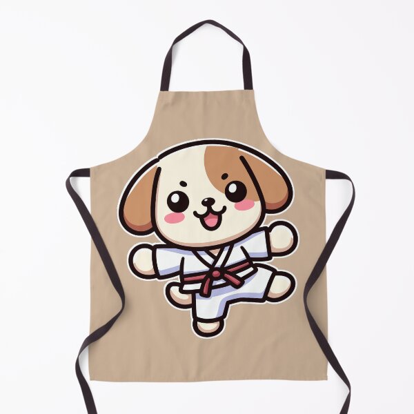 Item preview, Kawaii Cute Karate Dog 2 | Pets and Animals for Men and Women t-shirt designed and sold by panchiTWO.