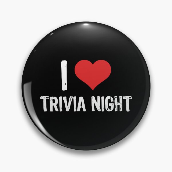 Item preview, I Love Trivia Night designed and sold by The "I Love Everything" Shop.