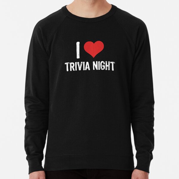 Item preview, I Love Trivia Night designed and sold by The "I Love Everything" Shop.