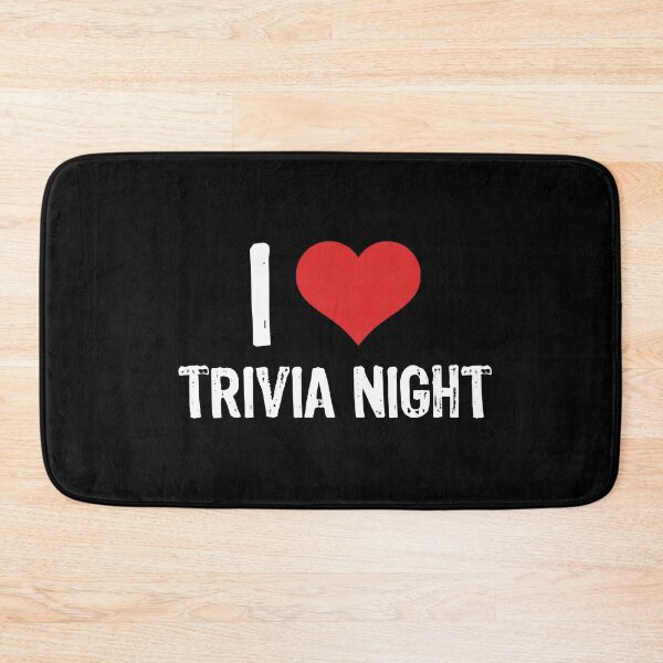 Item preview, I Love Trivia Night designed and sold by The "I Love Everything" Shop.