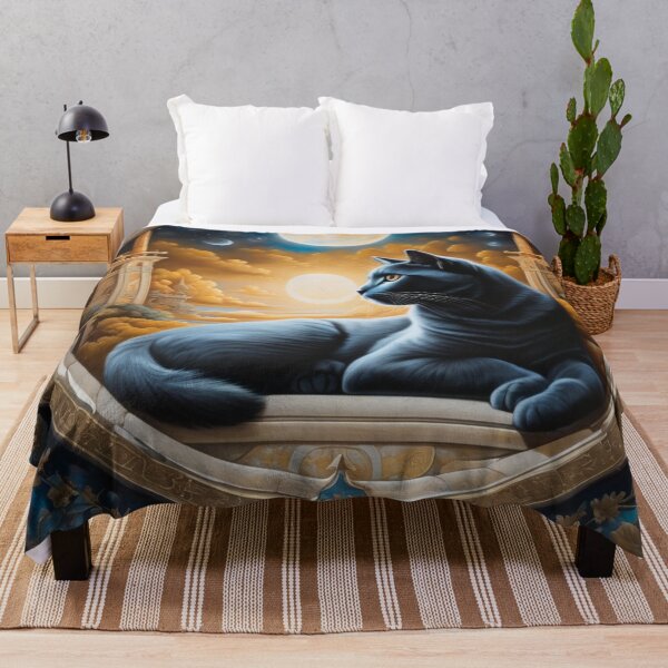 Item preview, a cat gazing at the sky graffiti designed and sold by JangmiHorang.