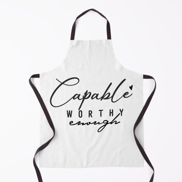 Item preview, Capable & Worthy Enough designed and sold by merchspiration.