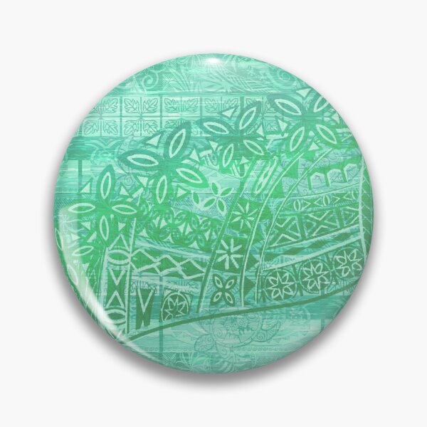 Item preview,  Hawaiian Teal Turtle And Gecko Pattern-4005 designed and sold by sunnthreads.