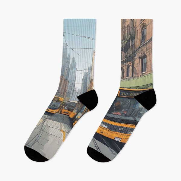Item preview, transportation in the city, bus,  designed and sold by KiraChie.