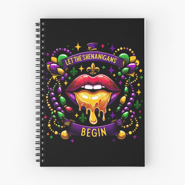 Item preview, Mardi Gras Mask Let The Shenanigans Begin  T-Shirt designed and sold by MAPDDesigns.