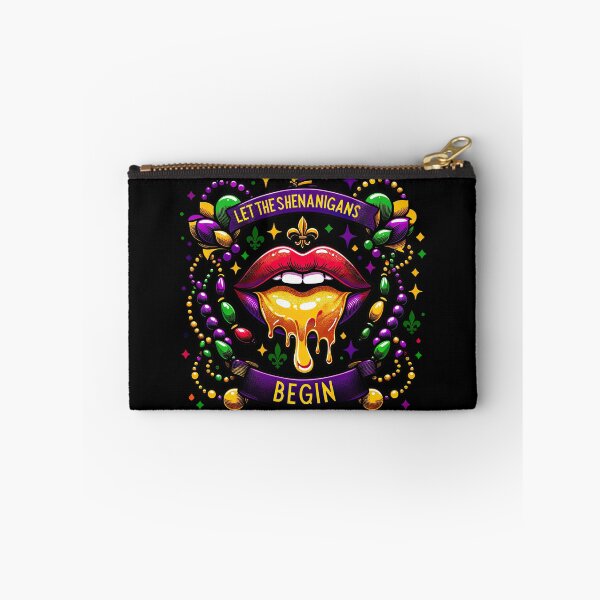 Item preview, Mardi Gras Mask Let The Shenanigans Begin  T-Shirt designed and sold by MAPDDesigns.