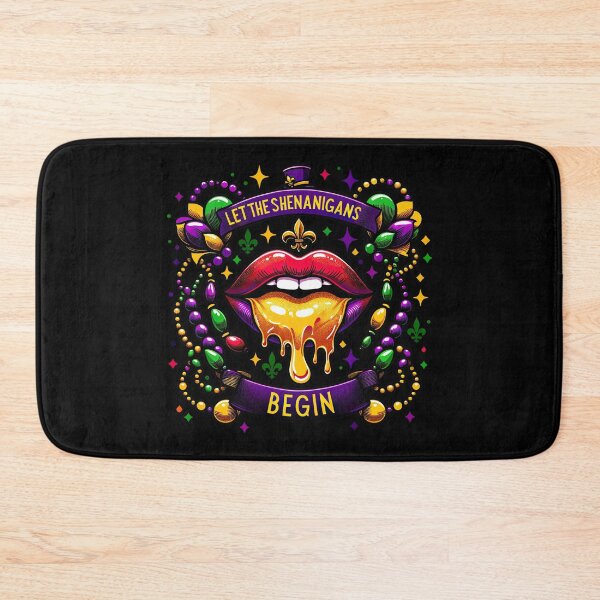 Item preview, Mardi Gras Mask Let The Shenanigans Begin  T-Shirt designed and sold by MAPDDesigns.
