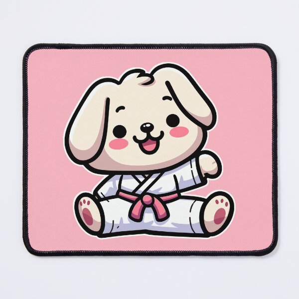 Item preview, Kawaii Cute Karate Dog 3 | Pets and Animals for Men and Women t-shirt designed and sold by panchiTWO.
