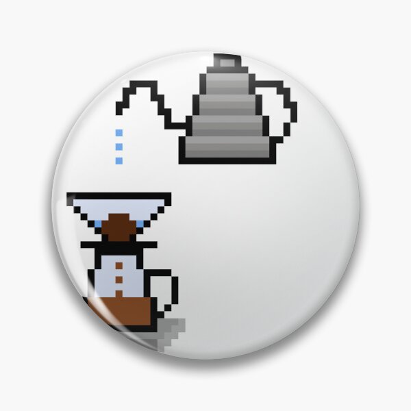 Item preview, V60 coffee pixel art designed and sold by Matt Patterson.