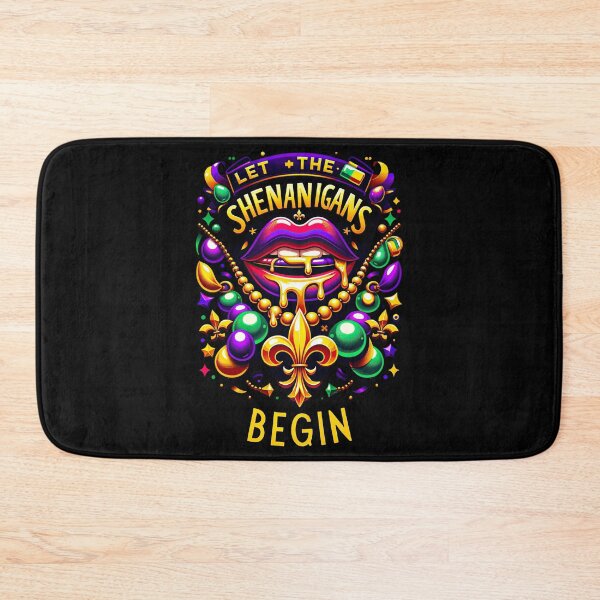 Item preview, Mardi Gras Mask Let The Shenanigans Begin  T-Shirt designed and sold by MAPDDesigns.