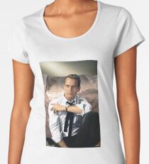 Paul Newman black tie Women's Premium T-Shirt