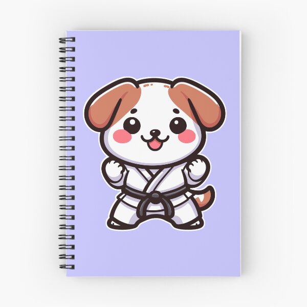 Item preview, Kawaii Cute Karate Dog 4 | Pets and Animals for Men and Women t-shirt designed and sold by panchiTWO.