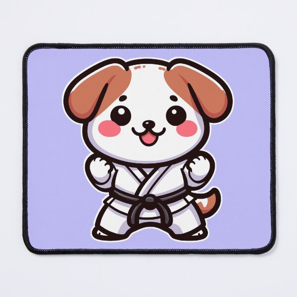 Item preview, Kawaii Cute Karate Dog 4 | Pets and Animals for Men and Women t-shirt designed and sold by panchiTWO.
