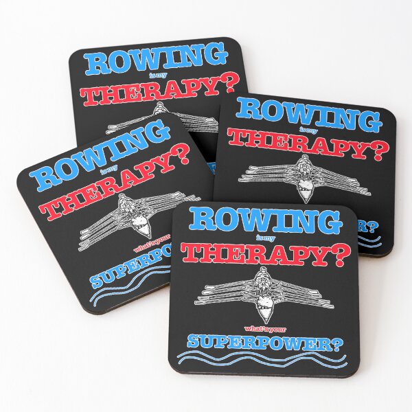 Item preview, Funny Rowing Is My Therapy Whats Your Superpower designed and sold by Michael van der Hoorn.